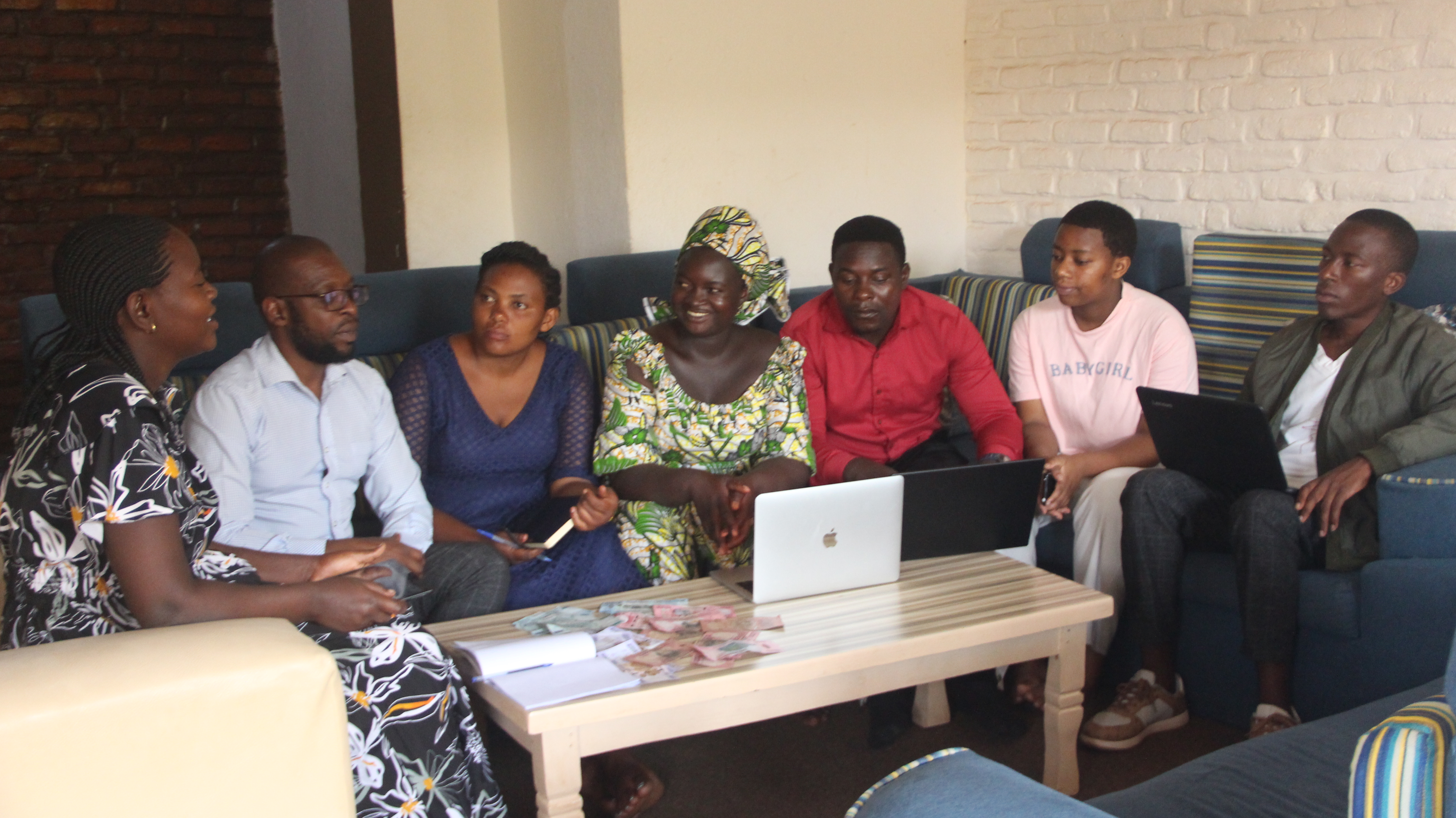 Community members collaborating